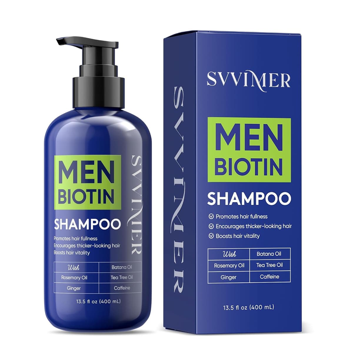 Svvimer Men Biotin Shampoo